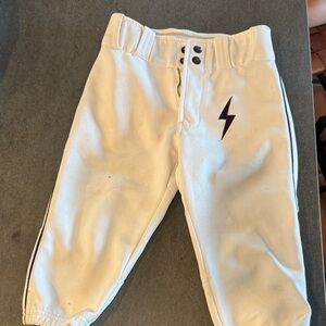 Kids Bruce Bolt youth small baseball pants